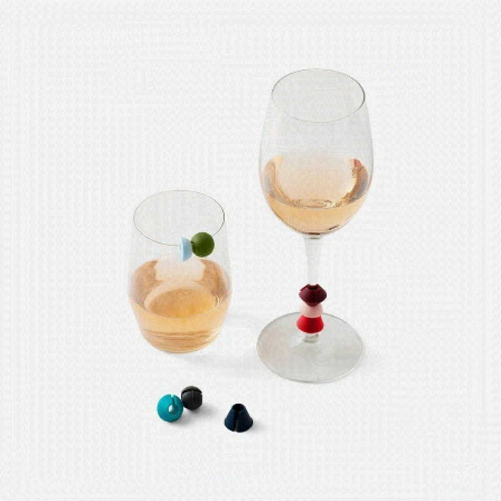 𝅺rabbit Wine Charms